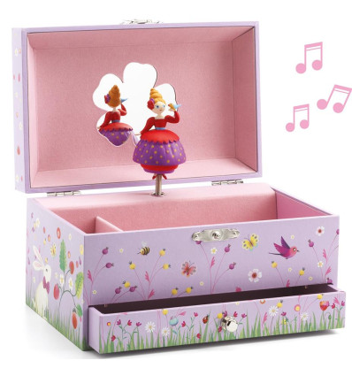 Szkatułka pozytywka Księżniczka DJECO 4+