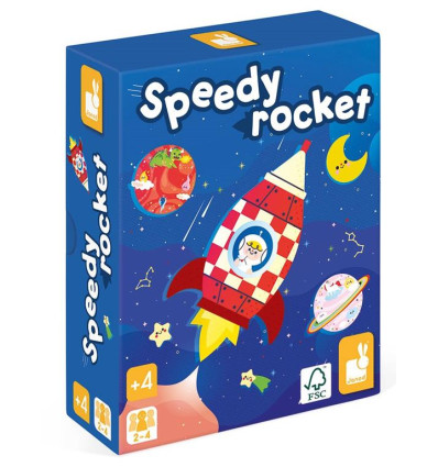 Rakieta gra zręcznościowa Janod 4+