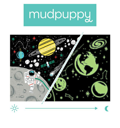 Puzzle świecące w ciemności Kosmos 100el. Mudpuppy
