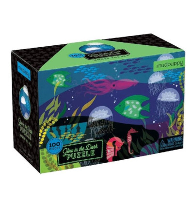 Puzzle świecące Pod Wodą 100 el. Mudpuppy 5+