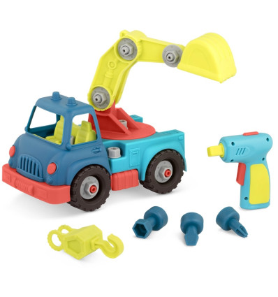 Ciężarówka do skręcania z wiertarką B.Toys 3+