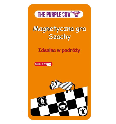 Szachy podróżna gra magnetyczna The Purple Cow