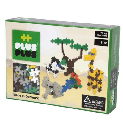Klocki Plus-Plus mini 170 szt Safari 5+