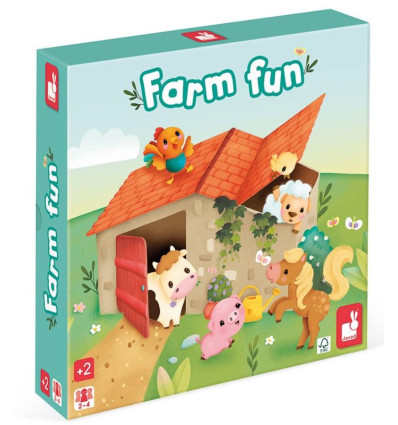 Farma przestrzennna gra pamięciowa Janod 2+