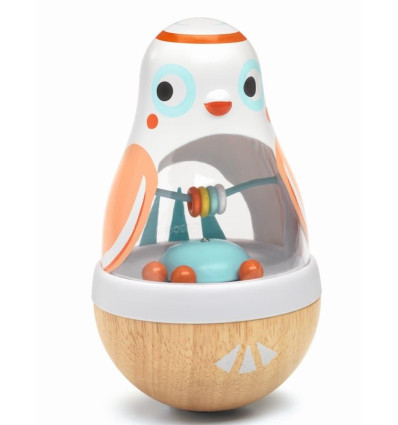 Wańka Wstańka z dźwiękiem Baby Poli Djeco 10 m-cy+