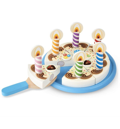 Drewniny Tort Urodzinowy do ozdabiania Melissa