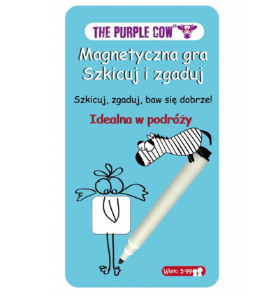 Szkicuj i Zgaduj Podróżna gra magnetyczna