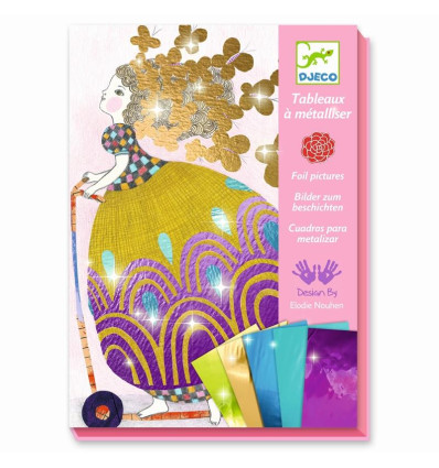 Zestaw kreatywny z folią PIĘKNE PANIE DJECO 7+