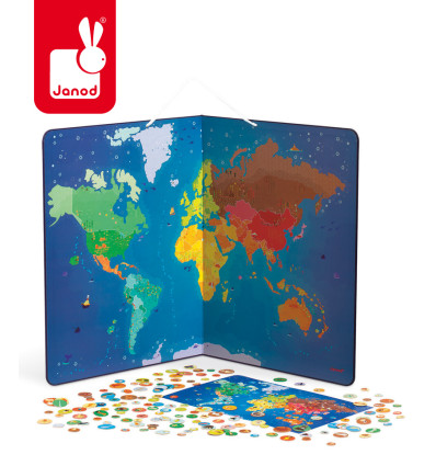 Puzzle magnetyczne Zwierzęta świata
