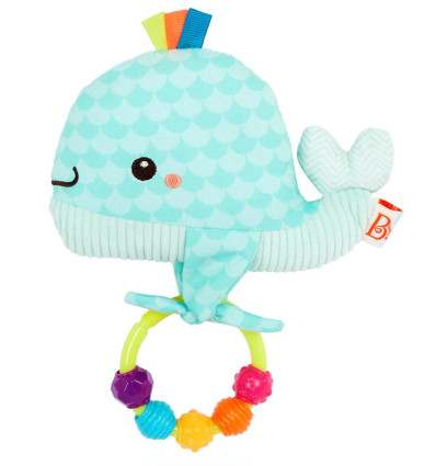 Wielorybek grzechotka sensoryczna B.Toys 0+