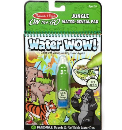 Kolorowanka wodna Water Wow! Dżungla