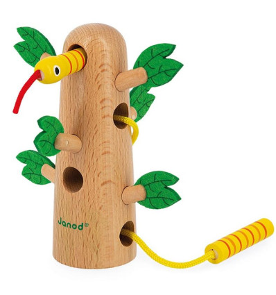 Drzewo drewniana przeplatanka Janod 18 m-cy+