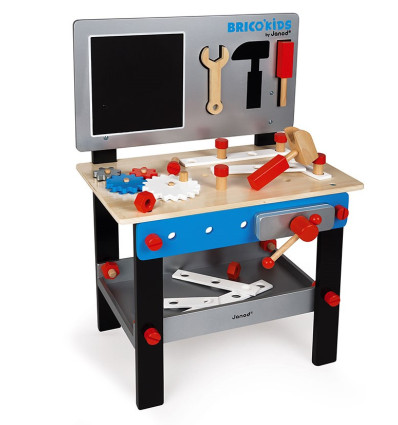 Warsztat z narzędziami Drewniany stolik 24el Janod