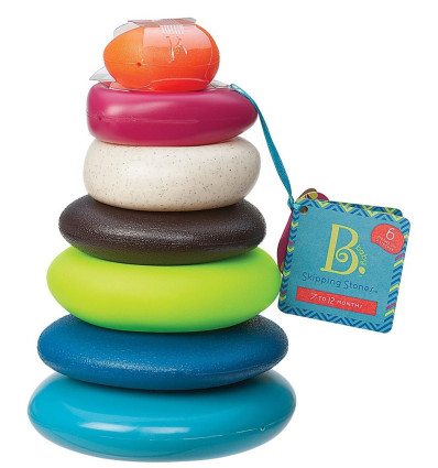 Skipping Stones układanka z kółek otoczaków B.Toys