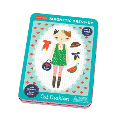 Układanka magnetyczna Kocie Modelki Mudpuppy 4+