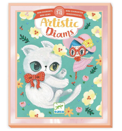 Przyjaciele zestaw haft diamentowy Djeco 7+