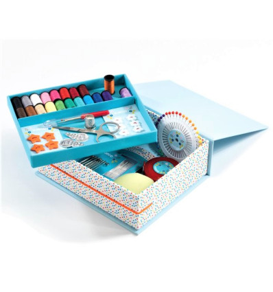 Przybornik do szycia zestaw Djeco 8+