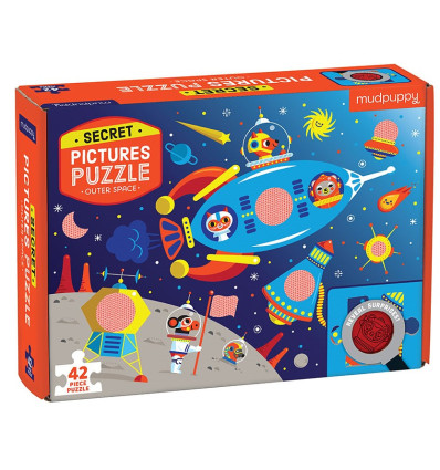 Puzzle z niespodzianką Kosmos 42 el. 3+  Mudpuppy