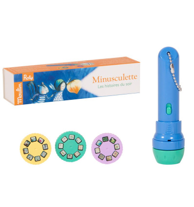 Latarka Projektor Przygody Calineczki Moulin Roty