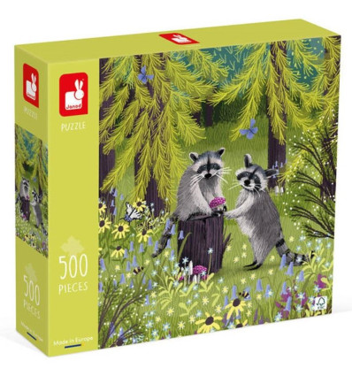 Psotne Szopy puzzle artystyczne 500 el Janod