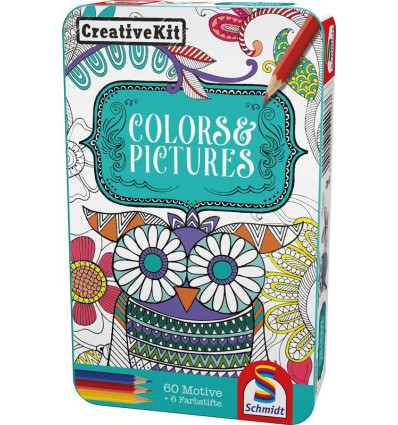 KOLOROWANKI antystresowe w puszce Schmidt Spiele