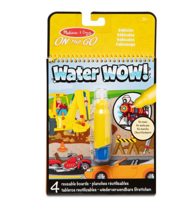 Water Wow Pojazdy kolorowanka wodna Melissa