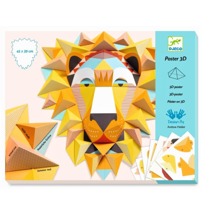 LEW składanka przestrzenna 3d Zestaw Djeco 8+