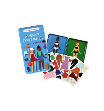 Ubieranki Podróżna gra magnetyczna The Purple Cow