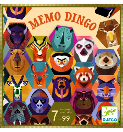 Memo Dingo logiczna gra pamięciowa Djeco 7+