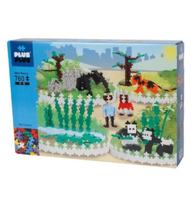 Klocki Plus-Plus mini 760 szt. ZOO 5+