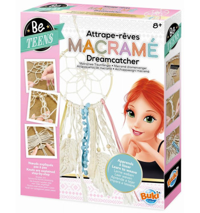 Łapacz Snów z makramy Zrób to Sam Buki 8+