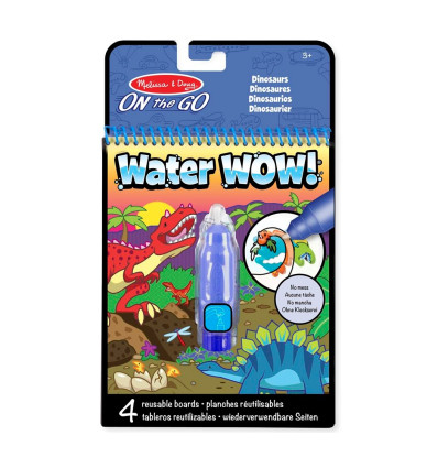 Kolorowanka wodna Water Wow! Dinozaury