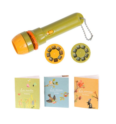 Latarka Projektor bajki Ogród Moulin Roty