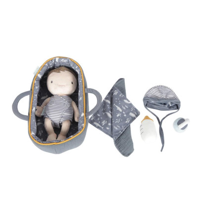 Baby Jim niemowlak w nosidlełku Little Dutch 1+