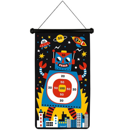 Rzutki Roboty - magnetyczna gra - dart Janod 4+