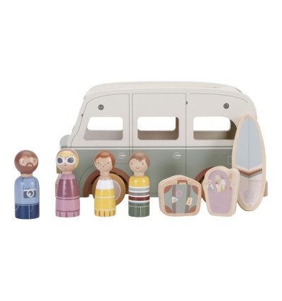 Drewniany Kamper - Van z ludzikami Little Dutch