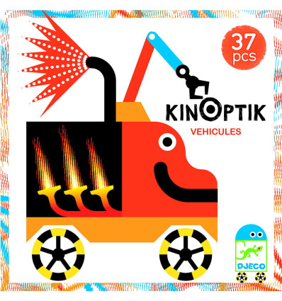 Kinoptik Pojazdy Układanka magnetyczno-optyczna