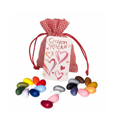 Kredki Crayon Rocks 20 kol romantyczny woreczek