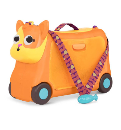 Jeździk Walizka KOT światełka dźwiek B.Toys