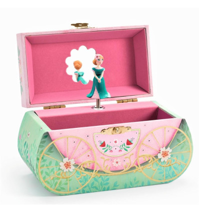 Szkatułka z pozytywką Zaczarowana Karoca DJECO