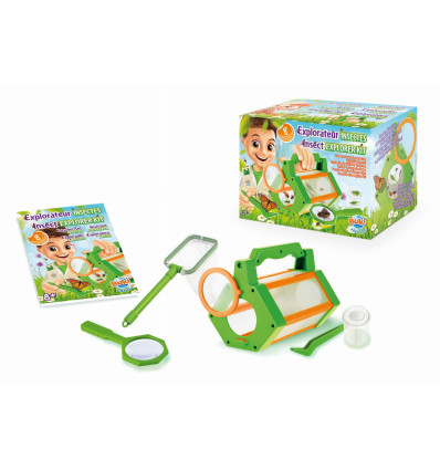 Zestaw do łapania i badania owadów BUKI 8+