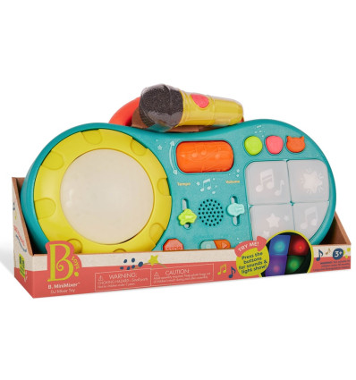 Konsola DJ z mixerem i mikrofonem B.Toys 3+