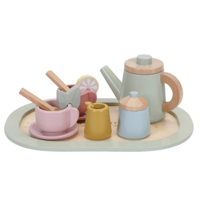 Drewniany serwis do herbaty Little Dutch 3+