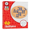 Solitaire drewniana łamigłówka logiczna Bigjigs 5+