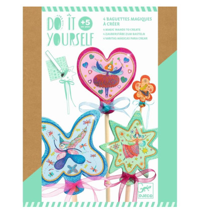 Czarodziejskie różdżki Wróżki Zrób to Sam Djeco