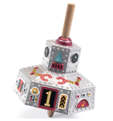 Bączek robot srebrny Djeco 3+