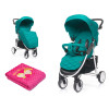 Wózek 4BABY 2018 MOSKITIERA FOLIA ORGANIZER KOCYK FULL ZESTAW