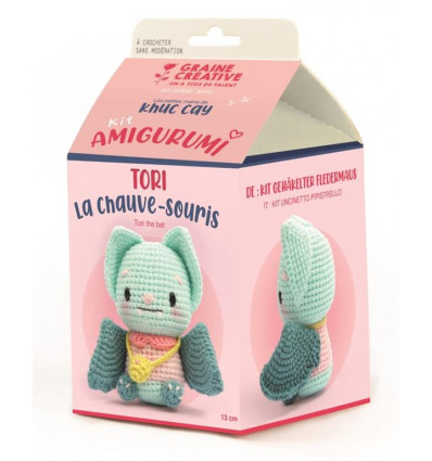 Zestaw do szydełkowania Nietoperz Graine Creative