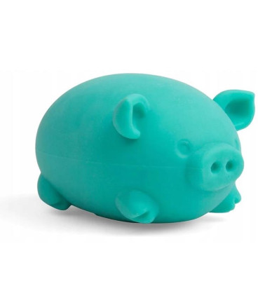 Świnka turkusowa gniotek Schylling