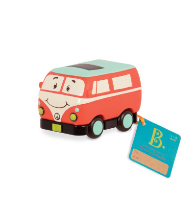 Miękkie autko - BUSIK Groovy Patootie B.Toys